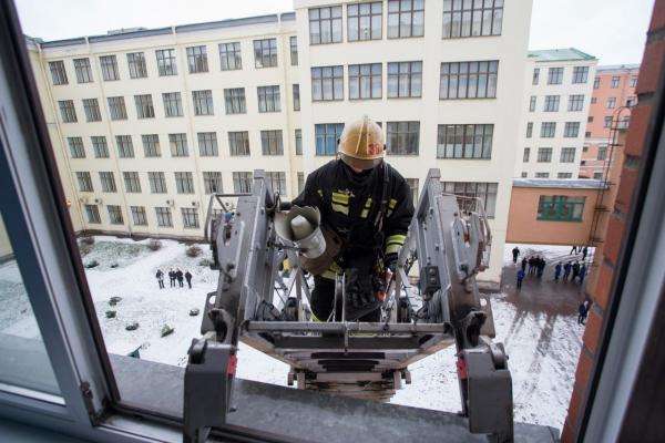 23 марта. 2-й корпус. Пожарно-технические учения