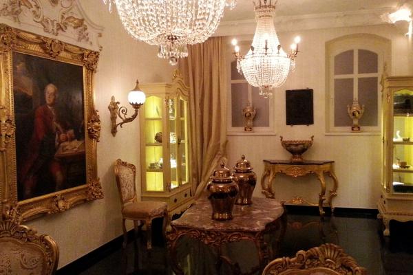 Интерьер Дома-музея Ломоносова во Фрайберге