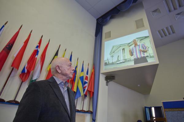 Творческий вечер Александра Городницкого - выпускника Горного института