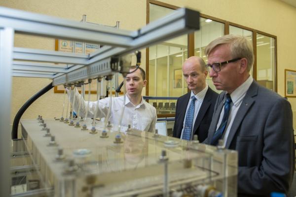 Визит в Горный университет руководства финской компании «Metso» 
