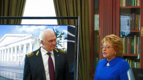 Валентина Матвиенко о Горном университете 